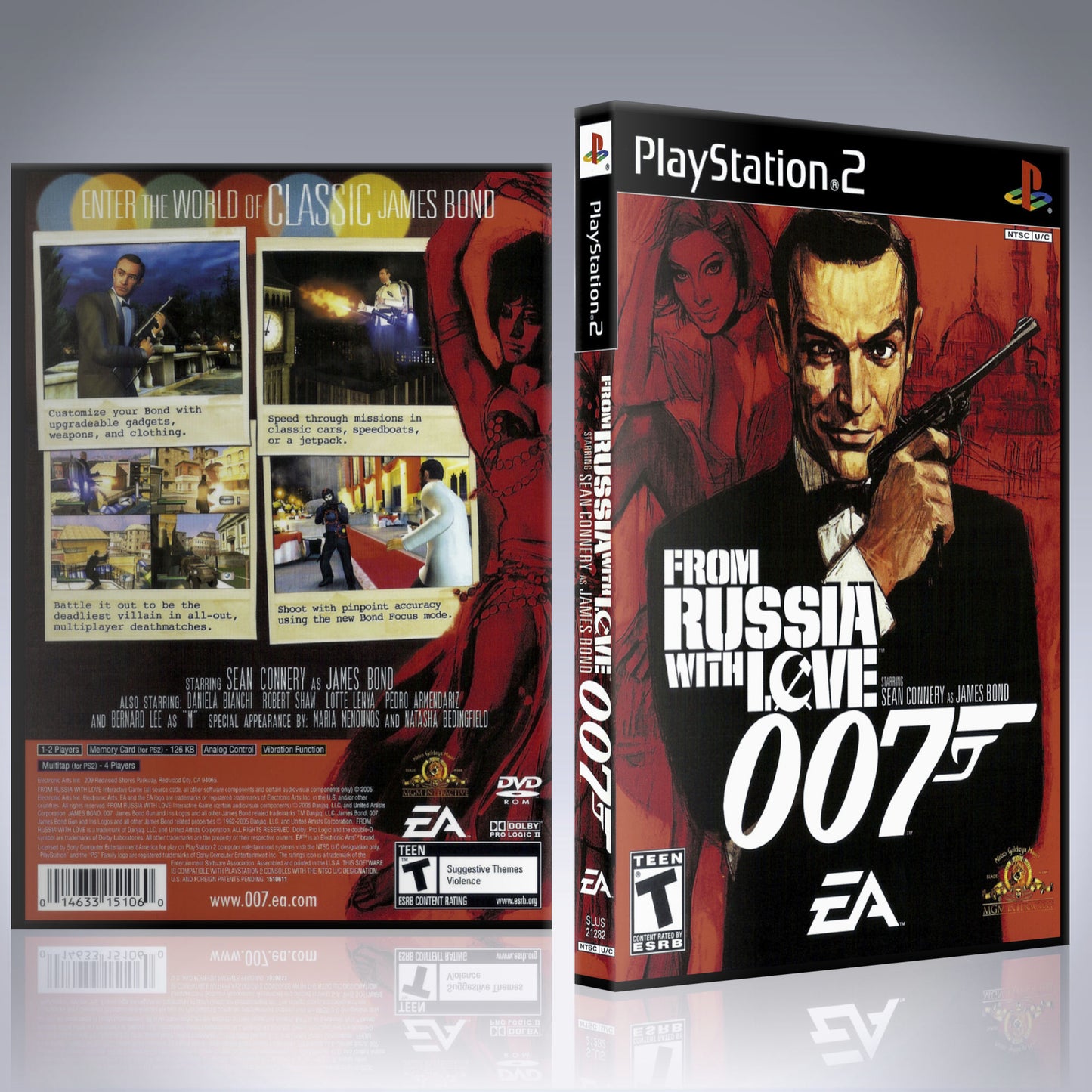 PS2 - NO GAME - 007 From Russia With Love