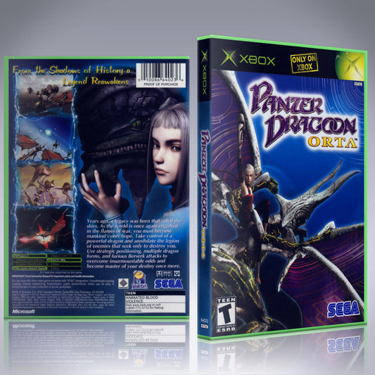 Xbox Case - NO GAME - Panzer Dragoon - Orta