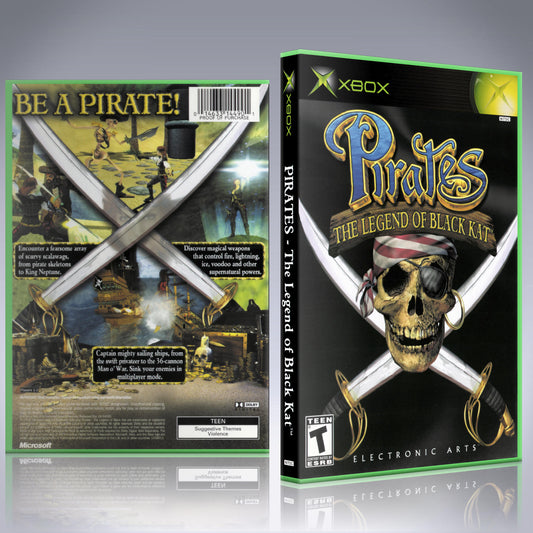 Xbox Case - NO GAME - Pirates - The Legend of Black Kat