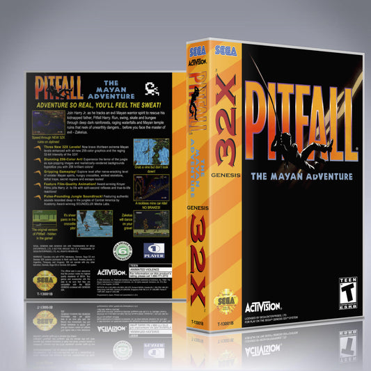 Sega Genesis 32X - UGC - Pitfall - The Mayan Adventure