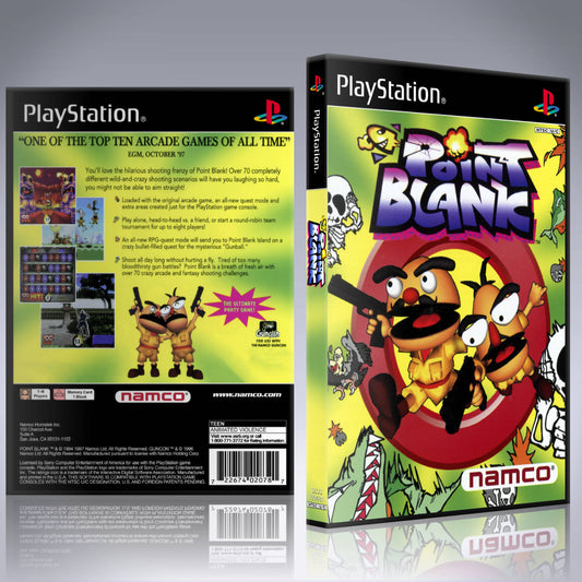 PS1 Case - NO GAME - Point Blank