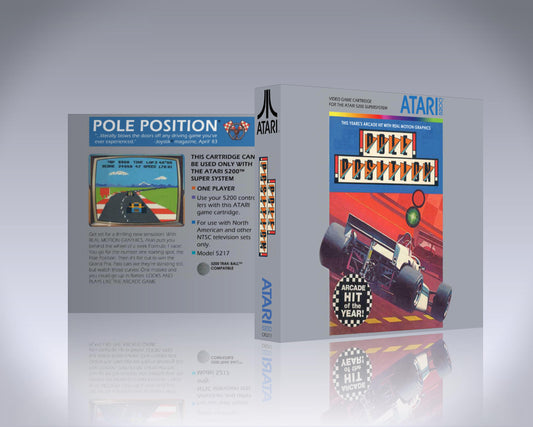 Atari 5200 Case - NO GAME - Pole Position