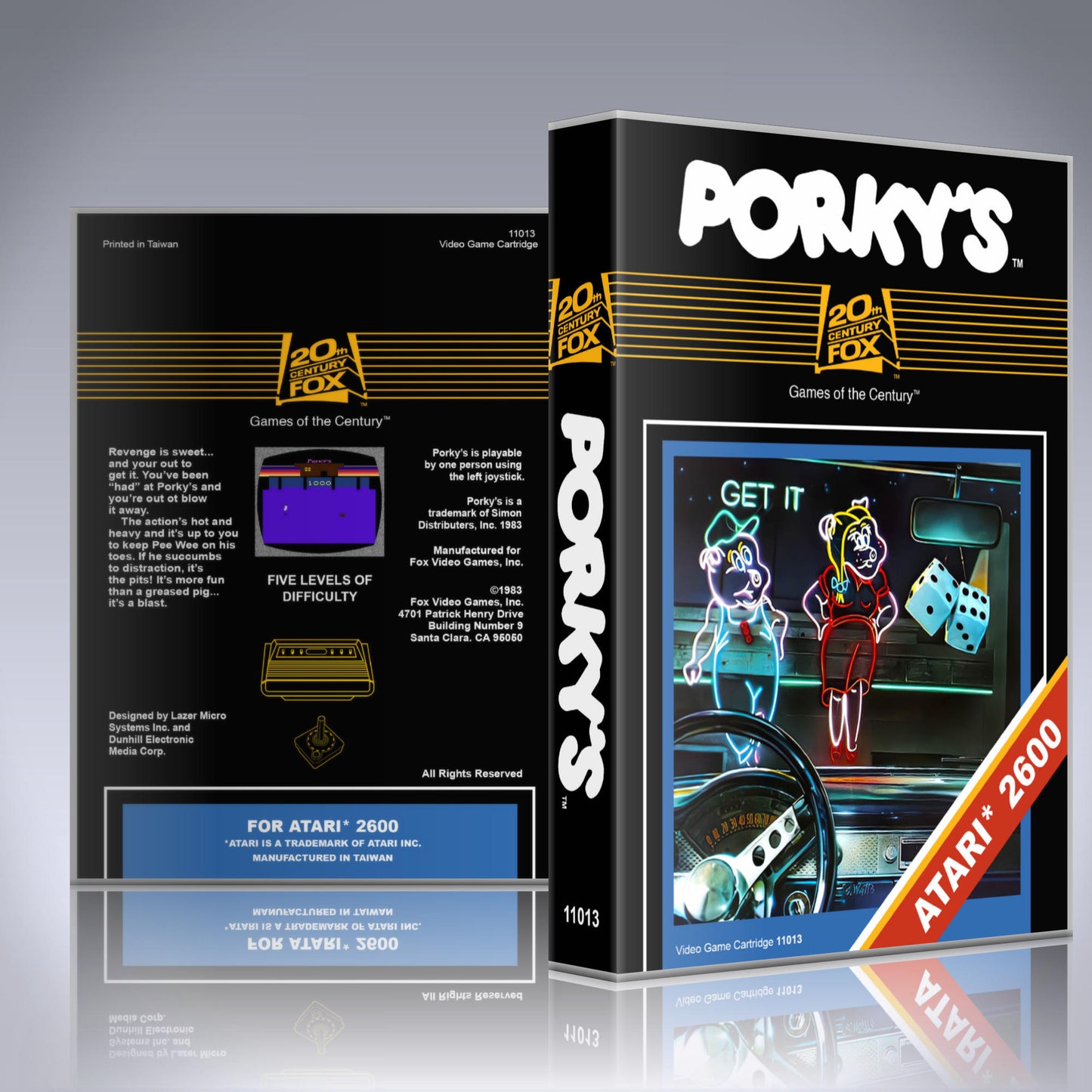 Atari 2600 UCG - NO GAME - Porky's