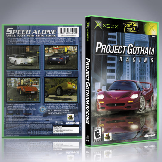 Xbox Case - NO GAME - Project Gotham Racing