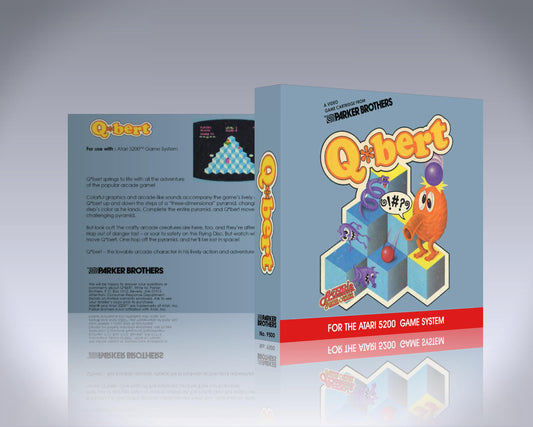 Atari 5200 Case - NO GAME - Q-Bert