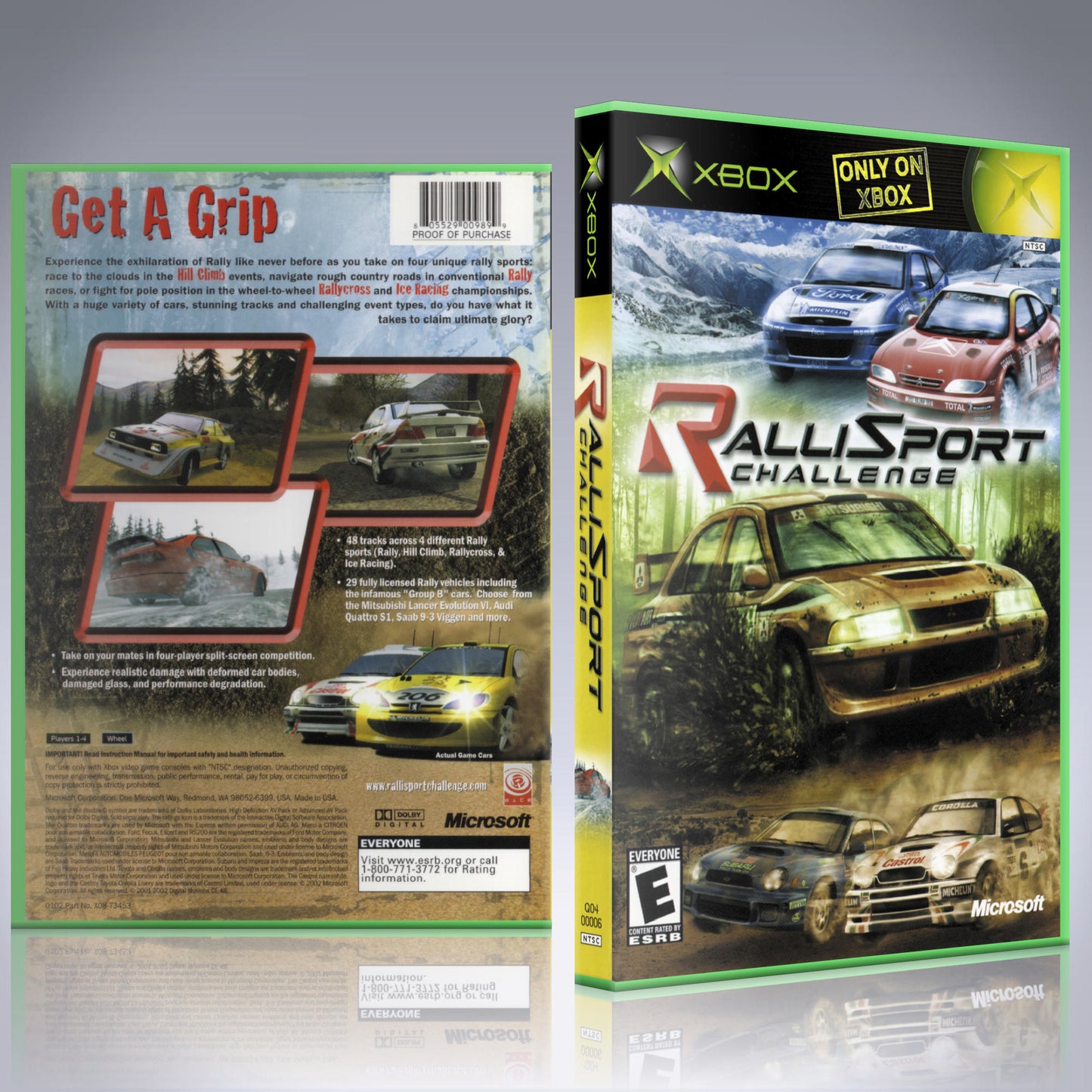 Xbox Case - NO GAME - RalliSport Challenge