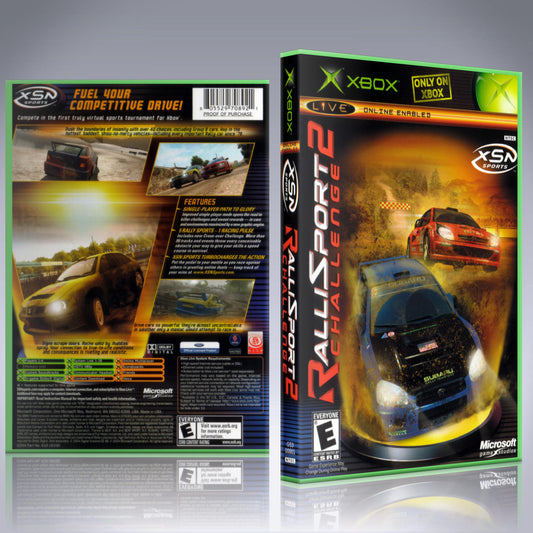 Xbox Case - NO GAME - Rallisport Challenge 2