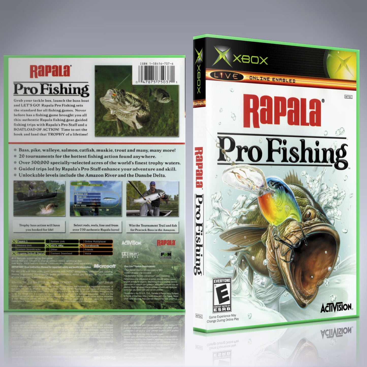 Xbox Case - NO GAME - Rapala Pro Fishing