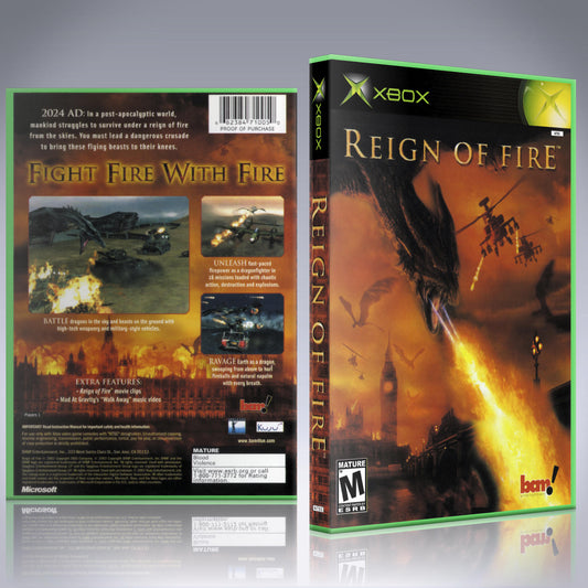 Xbox Case - NO GAME - Reign of Fire