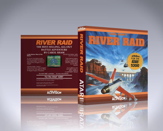 Atari 5200 Case - NO GAME - River Raid