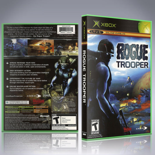 Xbox Case - NO GAME - Rogue Trooper