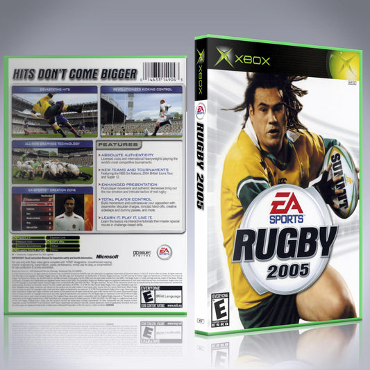 Xbox Case - NO GAME - Rugby 2005