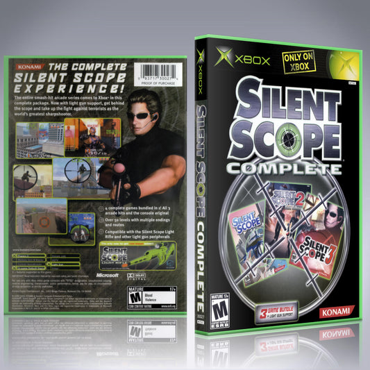 Xbox Case - NO GAME - Silent Scope Complete