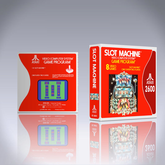 Atari 2600 Case - NO GAME - Slot Machine