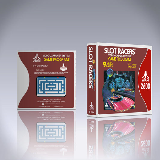 Atari 2600 Case - NO GAME - Slot Racers