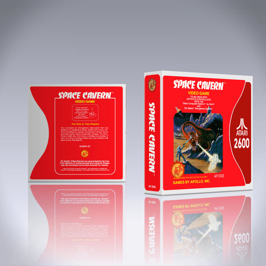 Atari 2600 Case - NO GAME - Space Cavern