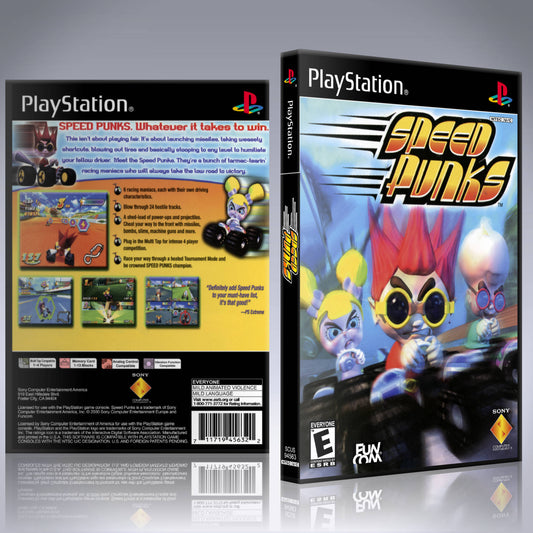 PS1 Case - NO GAME - Speed Punks