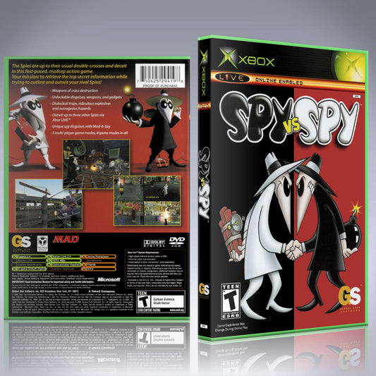 Xbox Case - NO GAME - Spy vs Spy