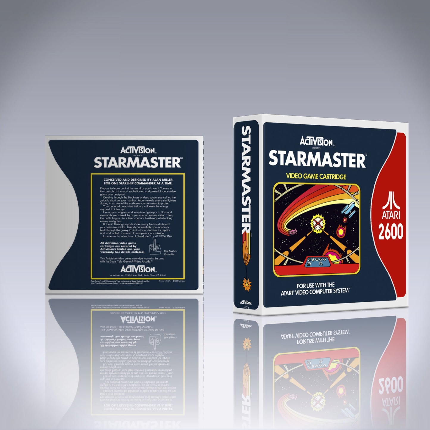 Atari 2600 Case - NO GAME - Starmaster