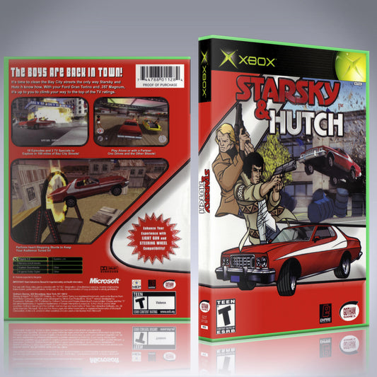 Xbox Case - NO GAME - Starsky and Hutch