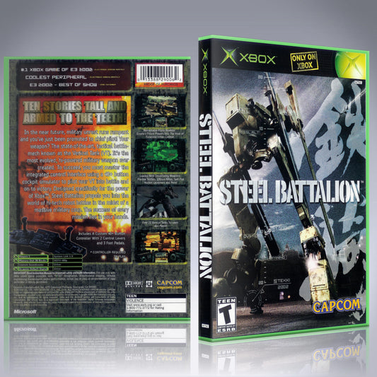 Xbox Case - NO GAME - Steel Battalion