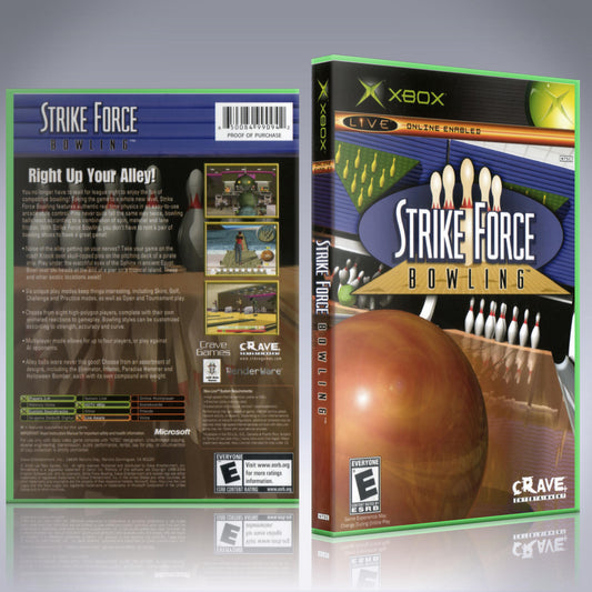 Xbox Case - NO GAME - Strike Force Bowling