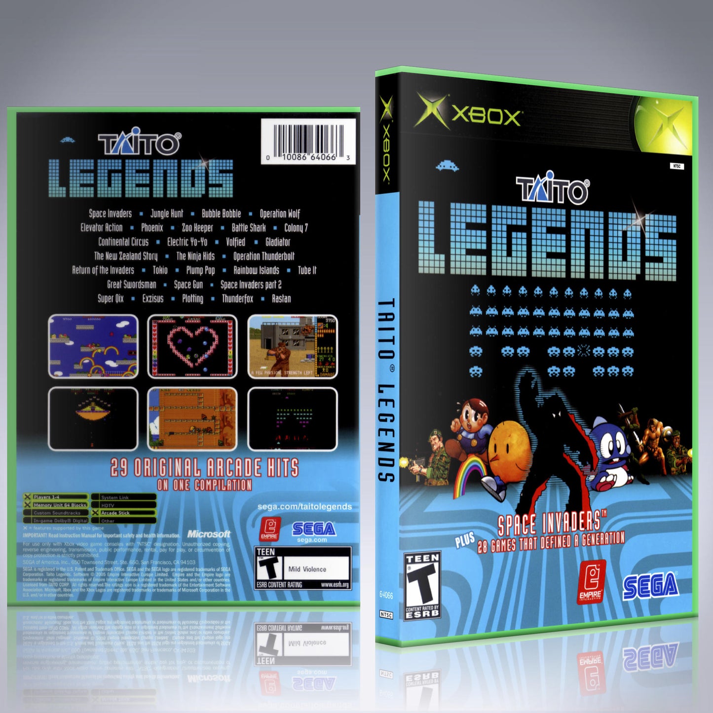 Xbox Case - NO GAME - Taito Legends