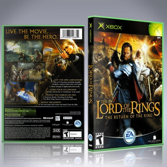 Xbox Case - NO GAME - The Lord of the Rings - The Return of the King