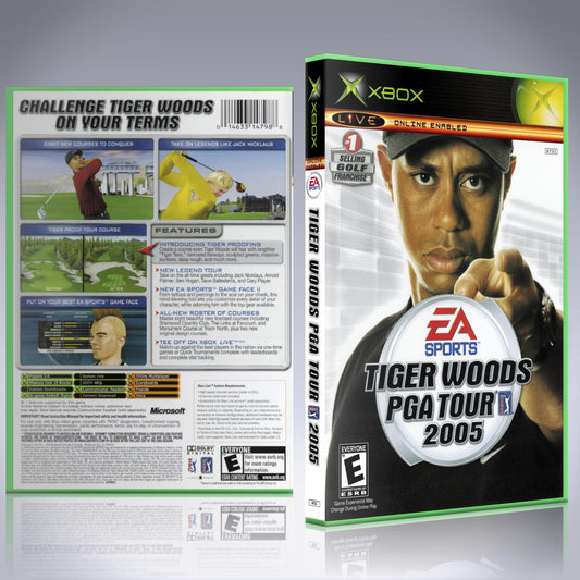 Xbox Case - NO GAME - Tiger Woods PGA Tour 2005