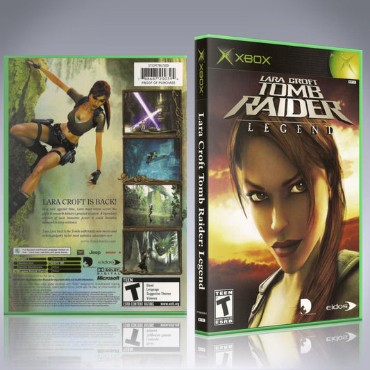 Xbox Case - NO GAME - Tomb Raider - Legend