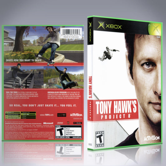 Xbox Case - NO GAME - Tony Hawk's Project 8