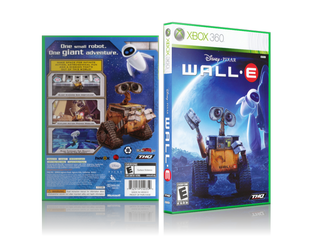 Xbox 360 Case - NO GAME - Wall-E