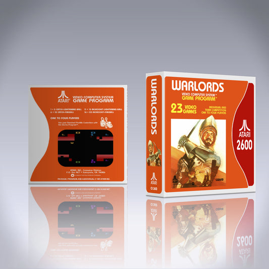 Atari 2600 Case - NO GAME - Warlords