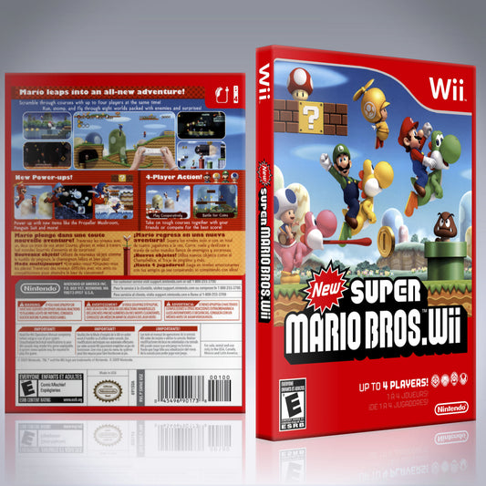 Wii - NO GAME - New Super Mario Bros. Wii