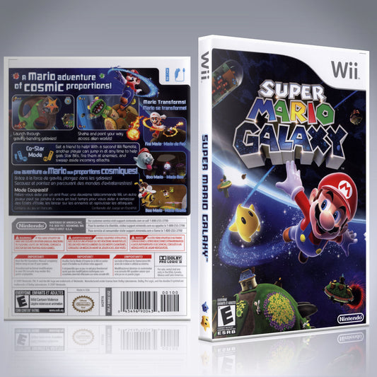 Wii - NO GAME - Super Mario Galaxy