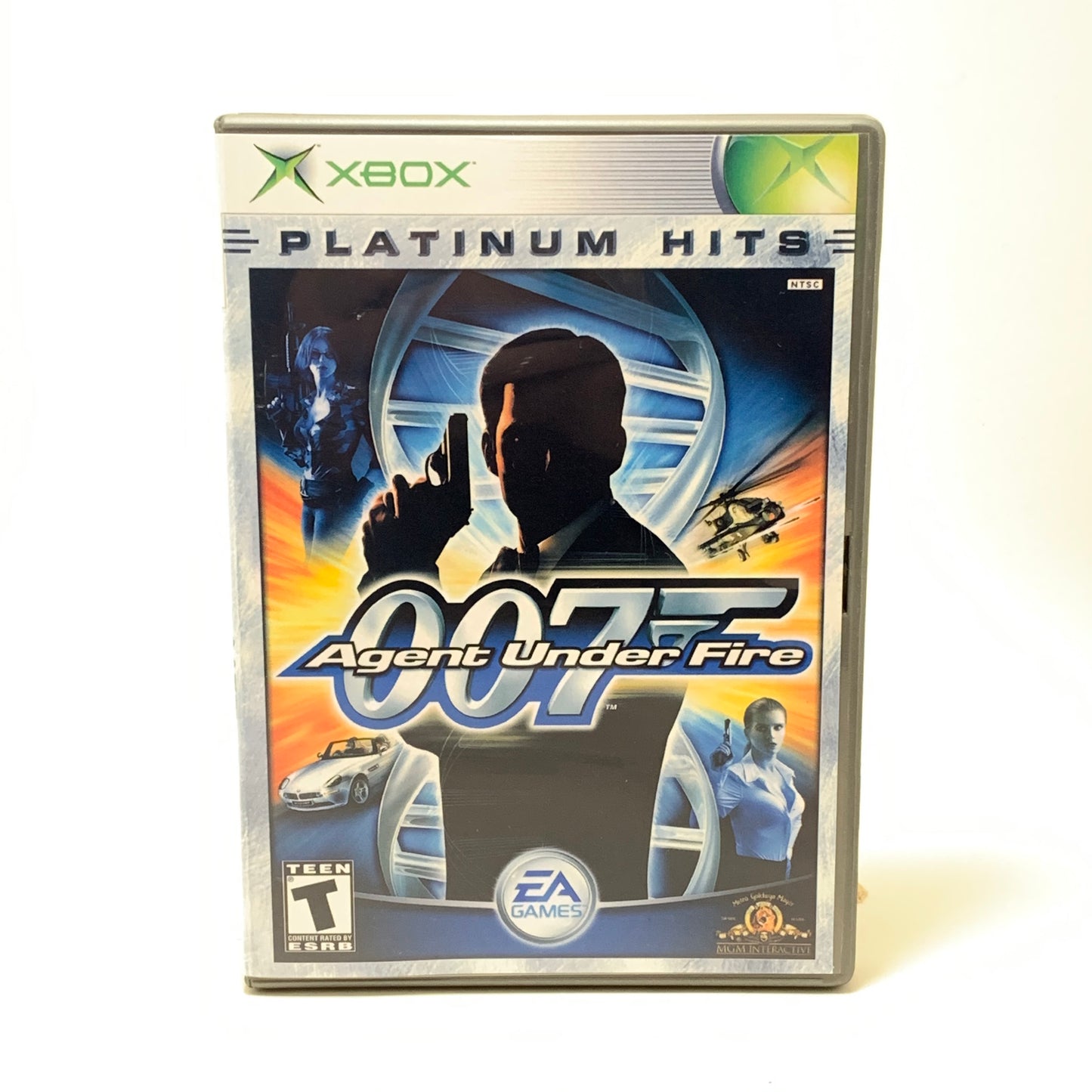 XBox - NO GAME - 007 Agent Under Fire [Platinum Hits]