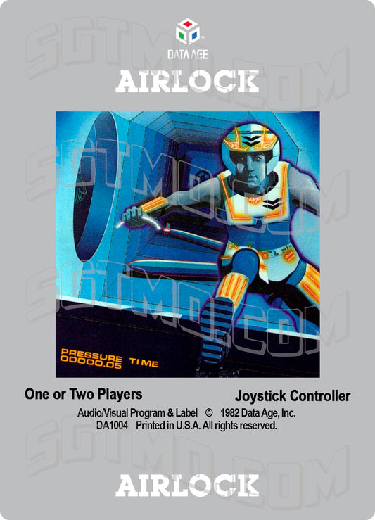 Atari 2600 Label - Airlock