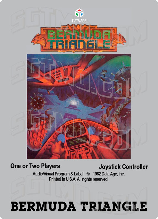 Atari 2600 Label - Bermuda Triangle