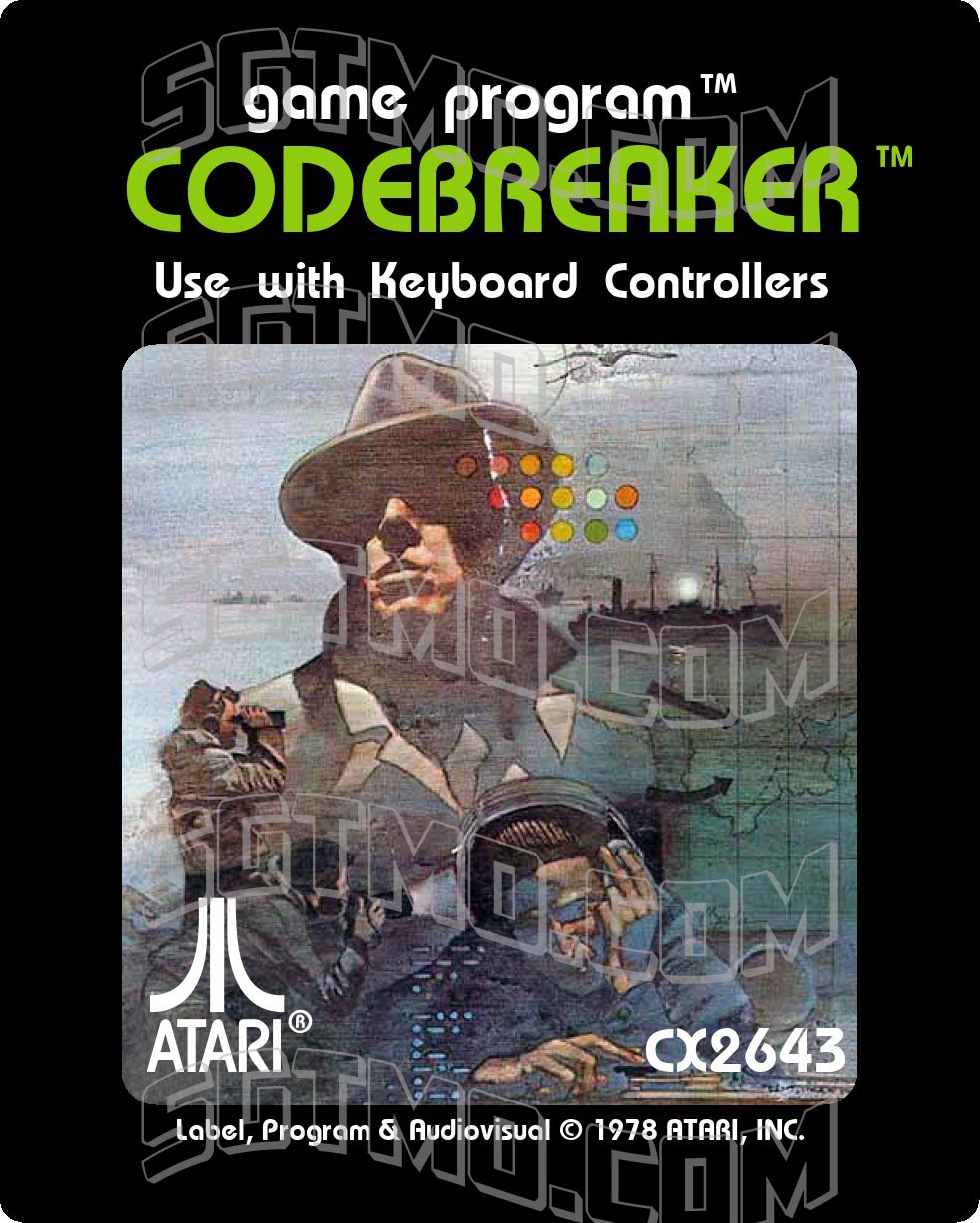 Atari 2600 Label - Codebreaker
