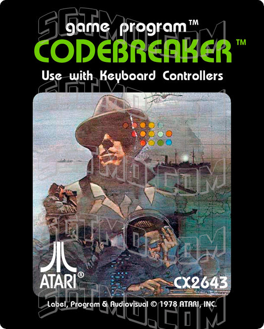 Atari 2600 Label - Codebreaker