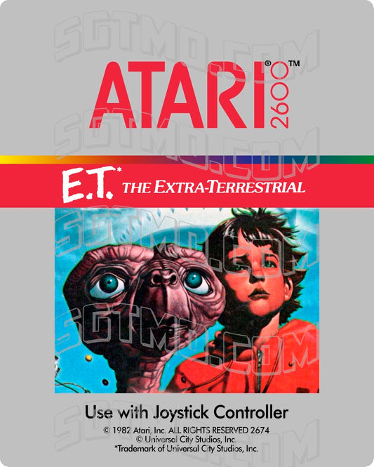 Atari 2600 Label - E.T.