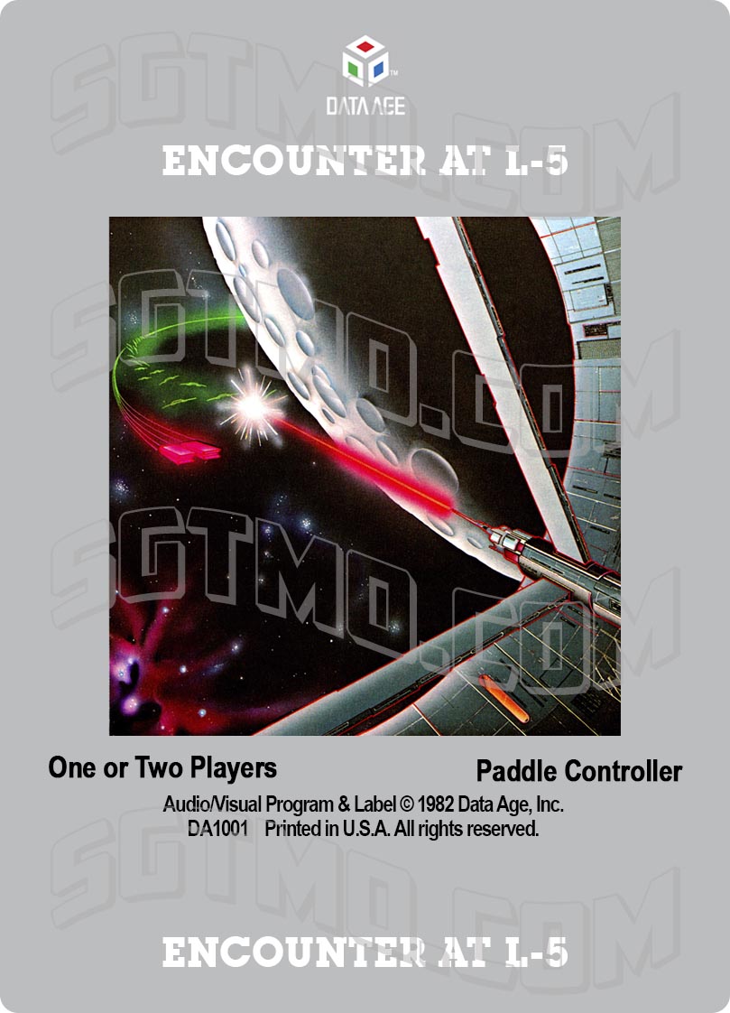 Atari 2600 Label - Encounter at L-5