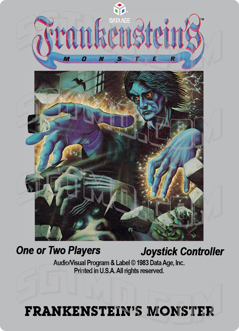 Atari 2600 Label - Frankenstein's Monster