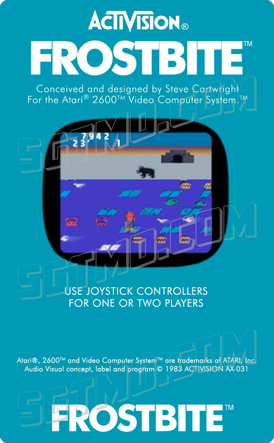 Atari 2600 Label - Frostbite