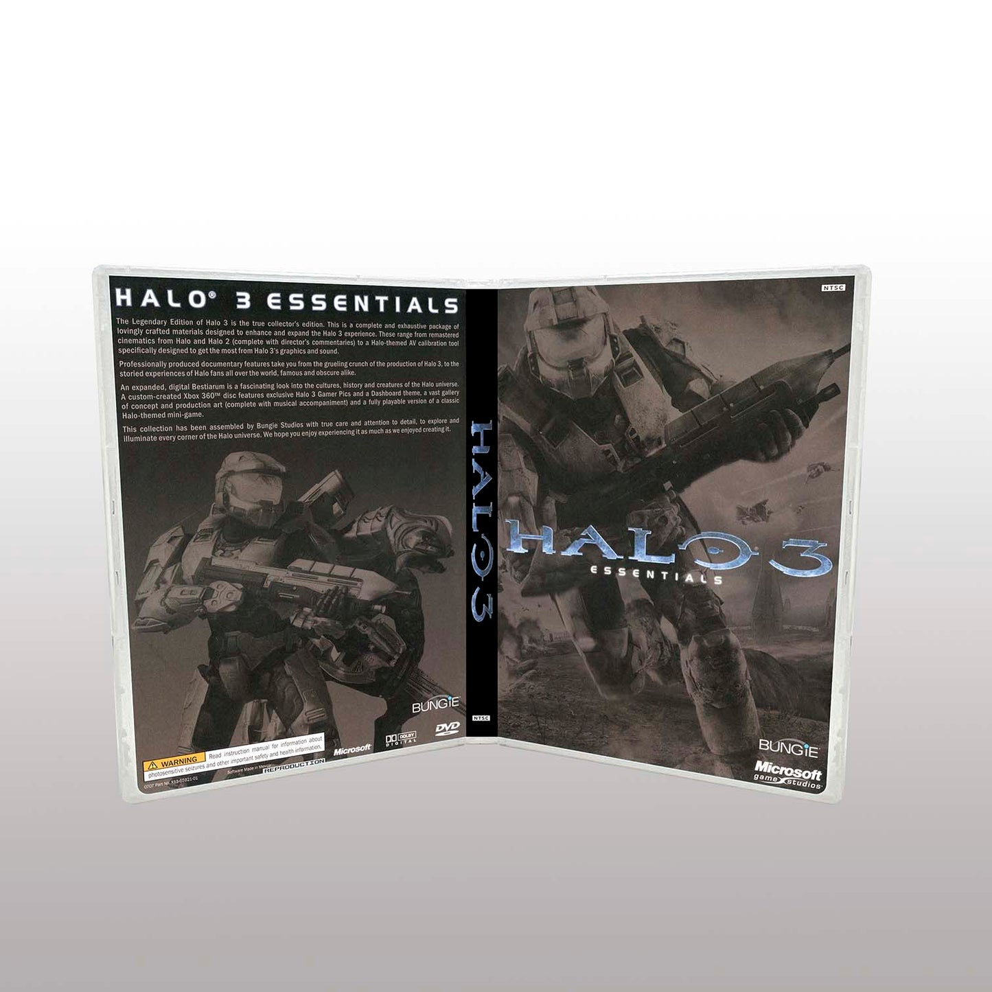 Xbox 360 - NO GAME - Halo 3 Essentials [2 Disc]