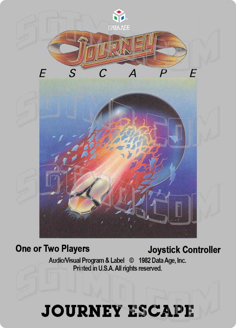 Atari 2600 Label - Journey Escape