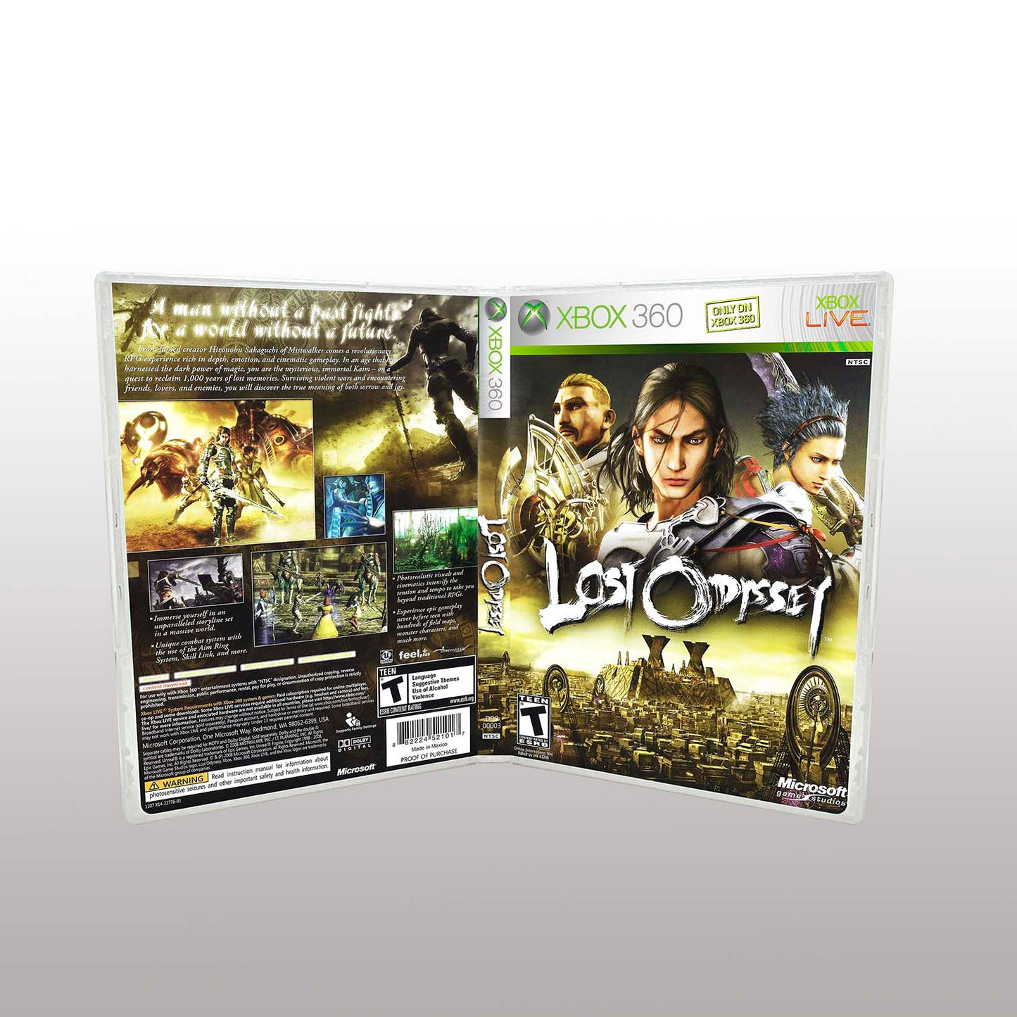 Xbox 360 - NO GAME - Lost Odyssey [4 Disc]