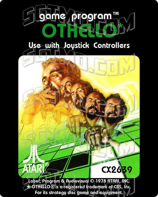 Atari 2600 Label - Othello