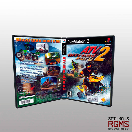 PS2 - NO GAME - ATV Offroad Fury 2