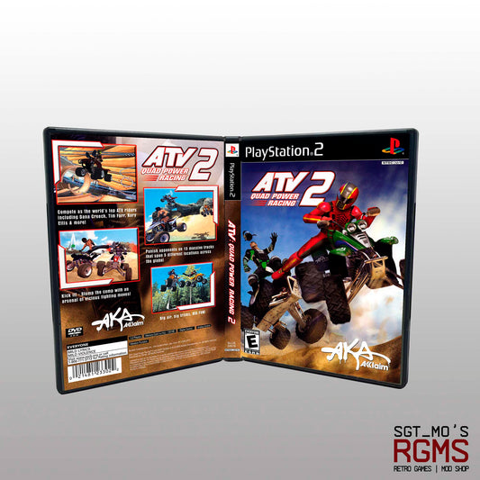 PS2 - NO GAME - ATV Quad Power Racing 2